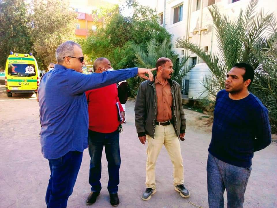 برفع كفاءة وحدة صحة الأسرة بالميناء بمدينة الغردقة