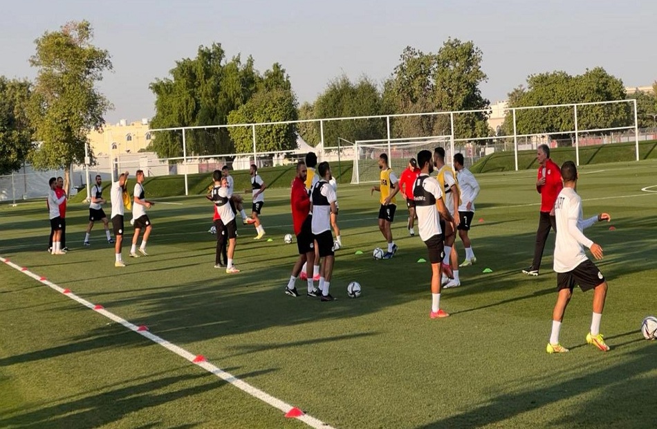 منتخب مصر يختتم استعداداته لمواجهة لبنان غدًا في كأس العرب | صور