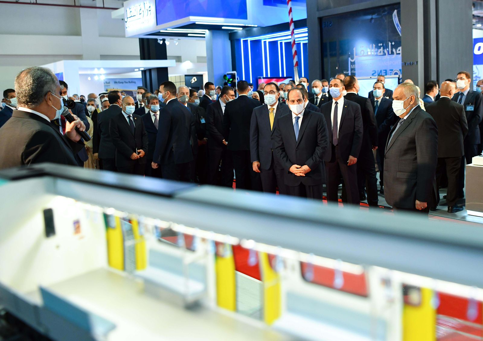  افتتاح الرئيس السيسي معرض ومؤتمر النقل الذكي واللوجيستيات