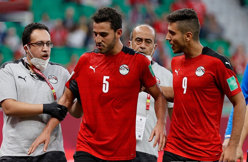 تغيير الارتجاج وراء إجراء منتخب مصر  تبديلات في مباراة لبنان بكأس العرب