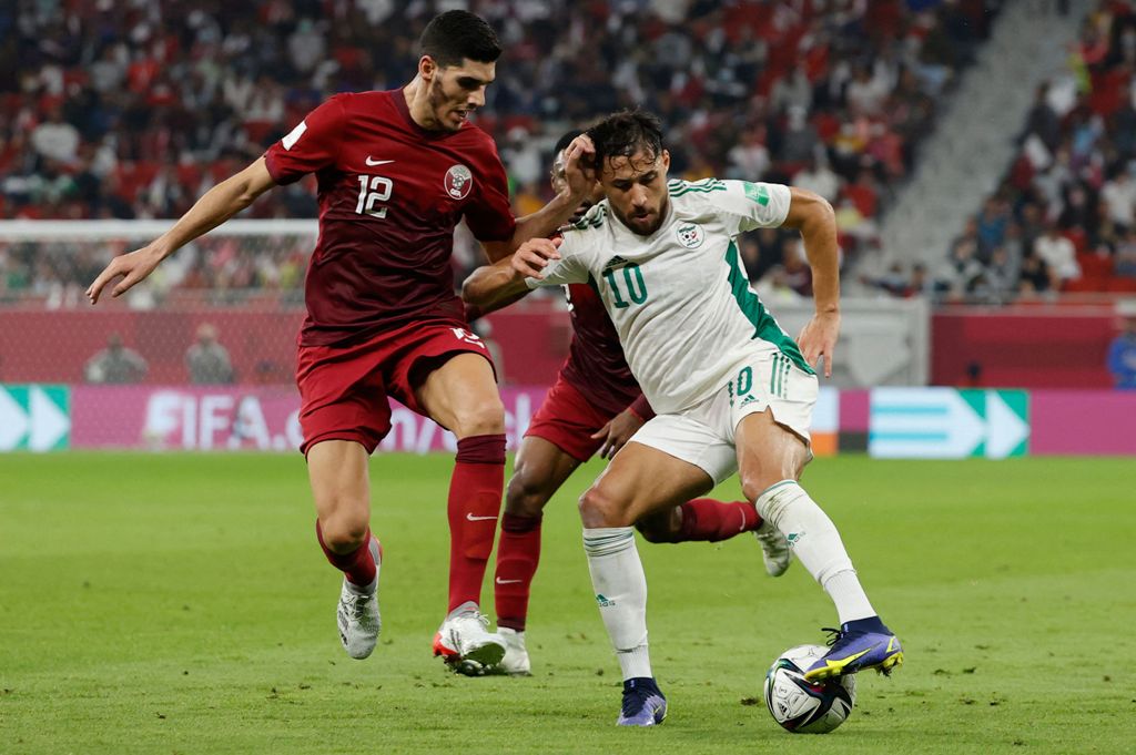 والجزائر قطر نتيجة مباراة