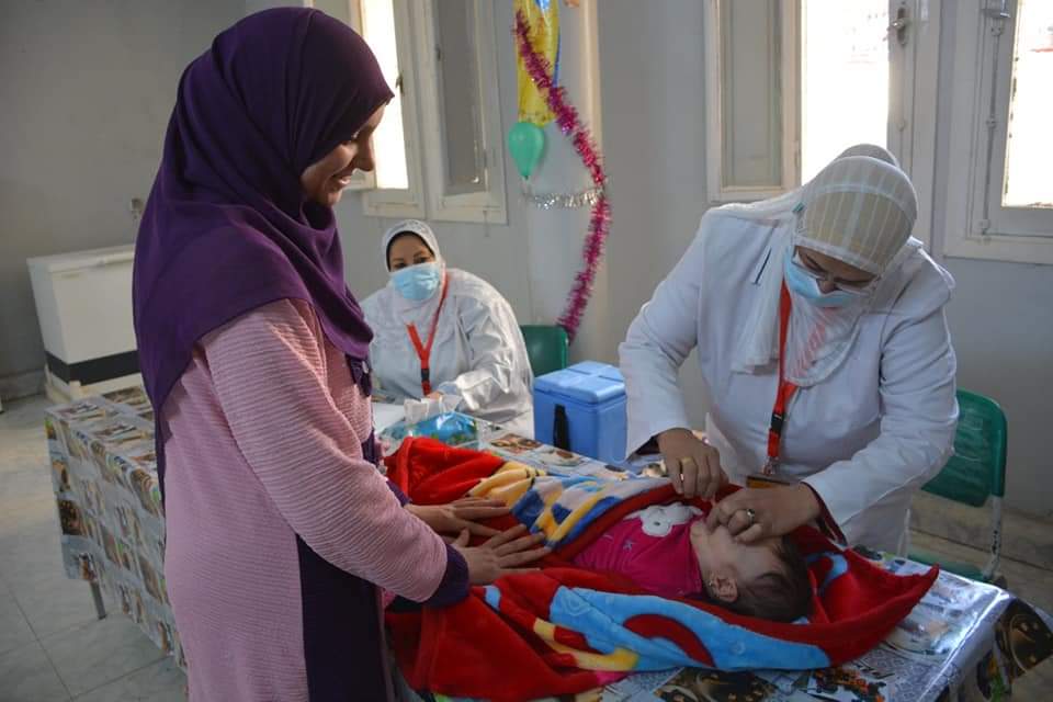 إطلاق الحملة القومية للتطعيم ضد شلل الأطفال في جميع محافظات الجمهورية  غدًا
