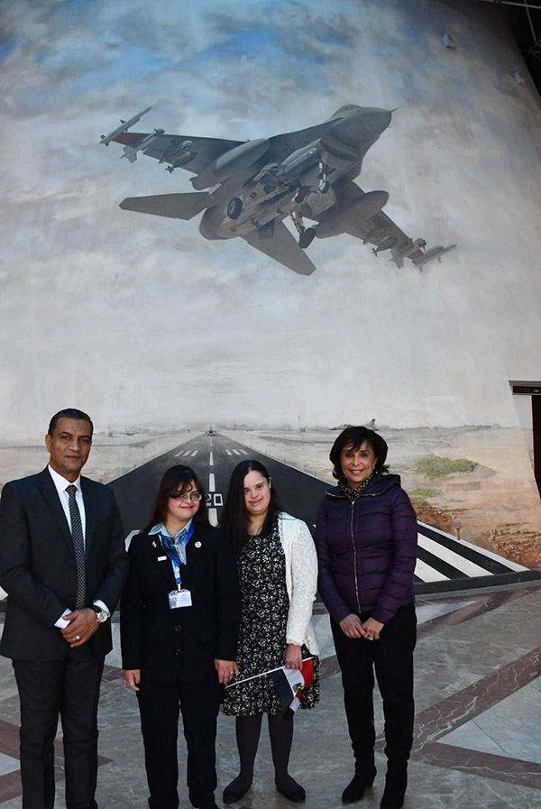 متحف القوات الجوية يحتفي بأبطال مصر من أصحاب الهمم