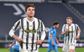         Chiesa revient à l'entraînement de l'équipe de la Juventus