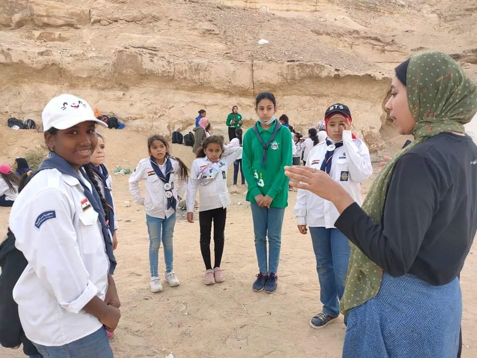 أطفال مكتبة مصر الجديدة في زيارة  محمية وادى دجلة 