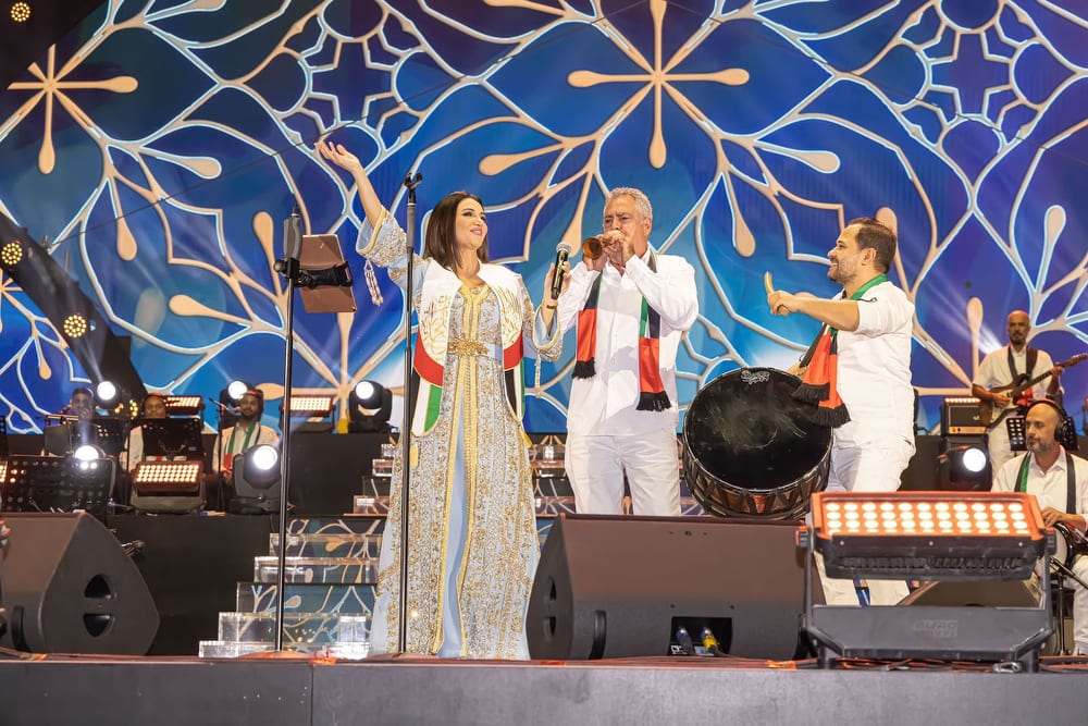 ديانا حداد تحتفل باليوم الوطني الإماراتي الـ بحفل جماهيري كبير في دبي |صور