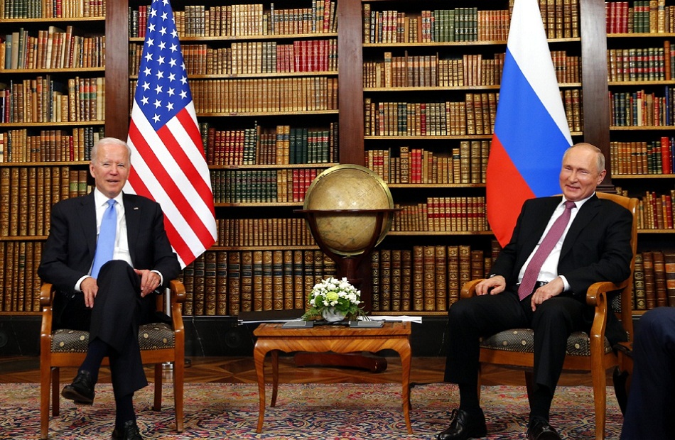 الكرملين محادثات بوتين وبايدن عبر  فيديو كونفرانس  مكنتهما من الحديث بصراحة كبيرة