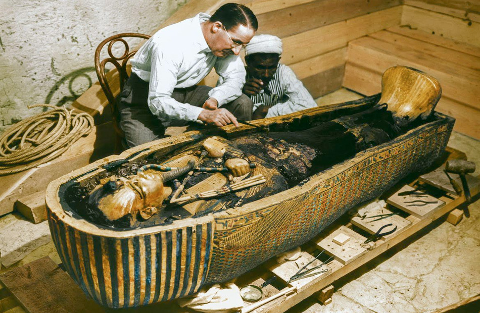 من وادي الملوك للمتحف المصري من نقل مقبرة الفرعون الذهبي؟| صور 