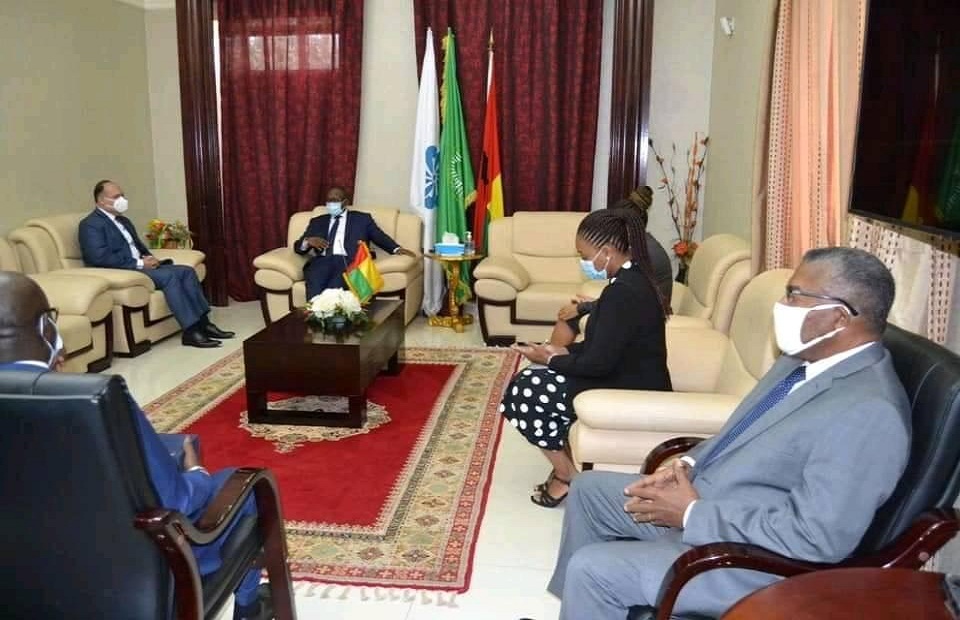 سفير مصر في كوناكري يلتقي رئيس جمهورية غينيا بيساو | صور