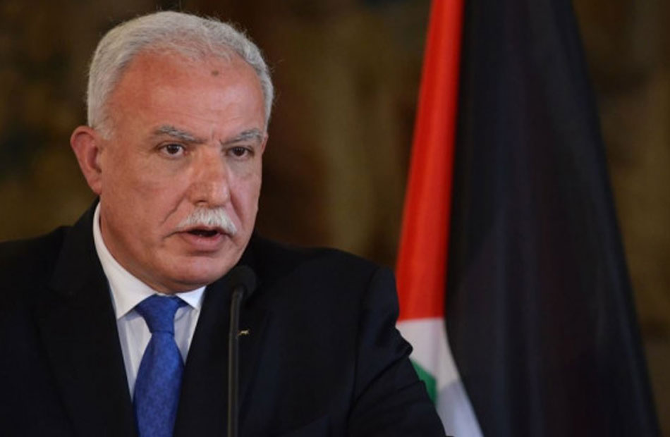 وزير خارجية فلسطين هجوم إسرائيل على غزة شجعته سياسات تمنح الحصانة من العقاب لنظام عنصري جبان