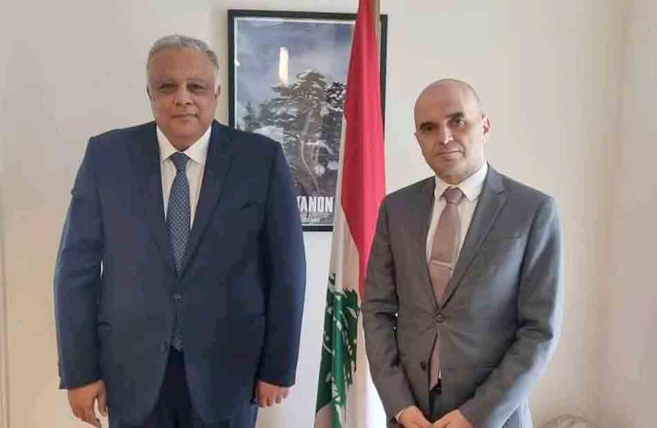 مبعوثا مصر ولبنان بالأمم المتحدة يؤكدان على استمرار التنسيق والتعاون بين البعثتين