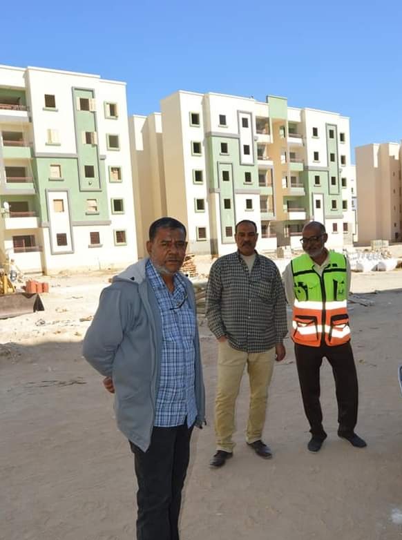 	لجنة من مديرية الإسكان تتفقد وحدات الإعلان العاشر بمشروع "سكن كل المصريين"