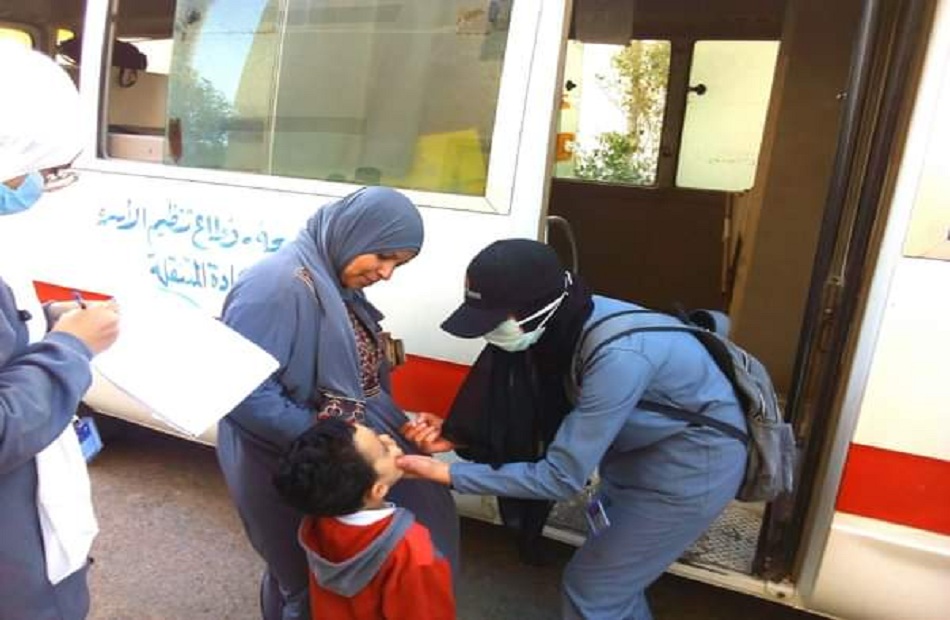 الانتهاء من الاستعدادات للحملة القومية للتطعيم ضد مرض شلل الأطفال بالمنوفية