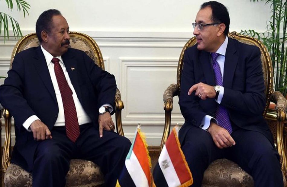 تعرف أبرز تصريحات رئيسي وزراء مصر والسودان