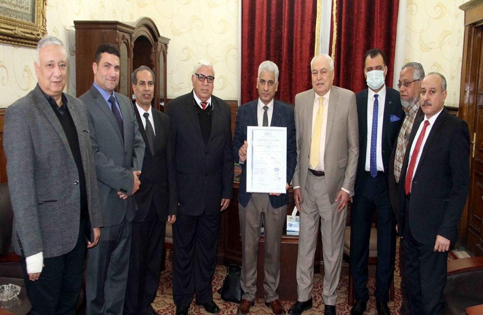 قسم الترجمة بمحكمة استئناف القاهرة يحصل على شهادة الأيزو  