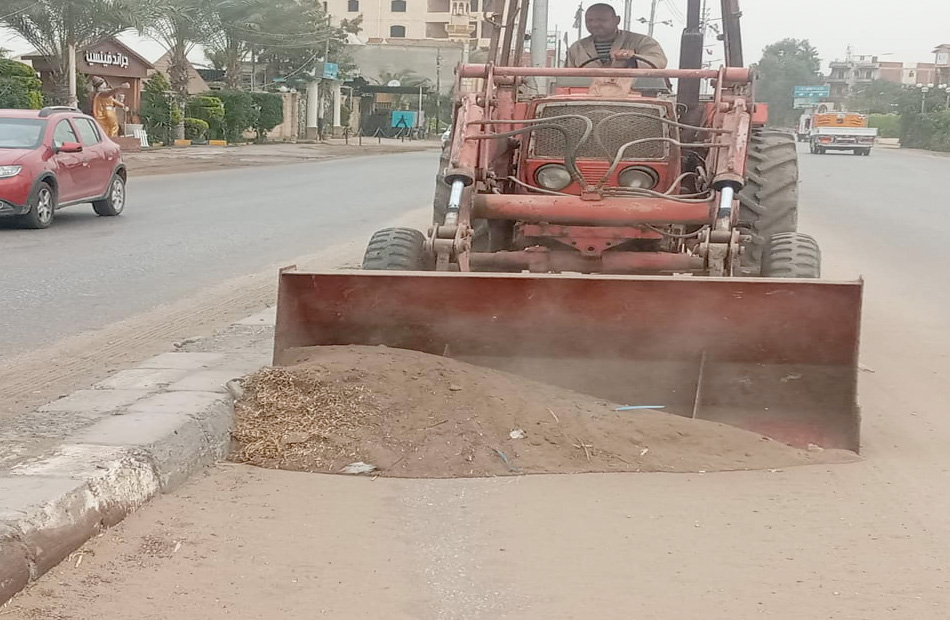 رفع  طن قمامة ومخلفات فى حملات مشتركة بالمحلة الكبرى | صور