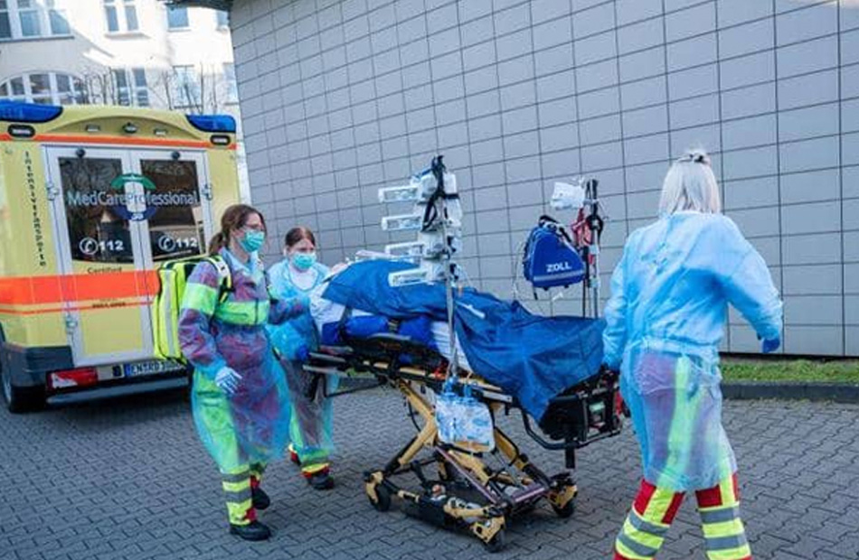 ألمانيا تسجل أكثر من  ألف إصابة جديدة بفيروس كورونا