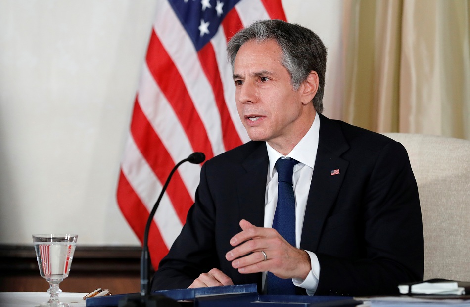 وزير الخارجية الأمريكي يرجح عقد اجتماع «بايدن وبوتين خلال الأسابيع المقبلة