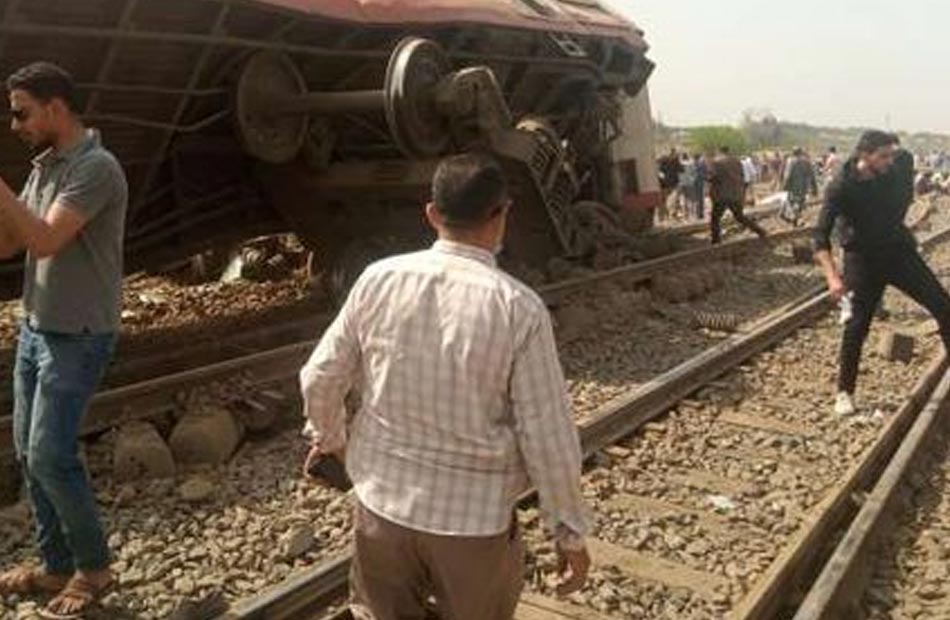 مصدر بـ«السكة الحديد إحلال وتجديد موقع حادث قطار طوخ لإعادة الحركة لطبيعتها