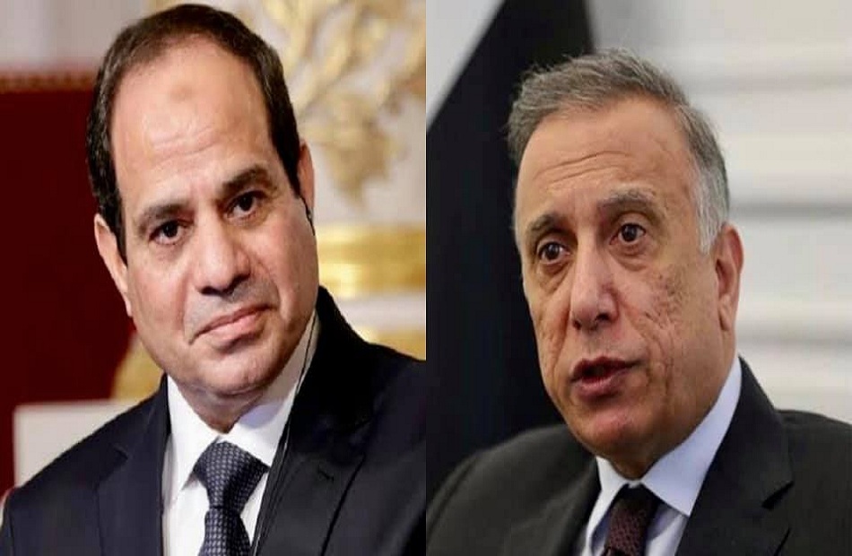 الرئيس السيسي يعزي رئيس الوزراء العراقي في ضحايا حريق مستشفى ابن الخطيب