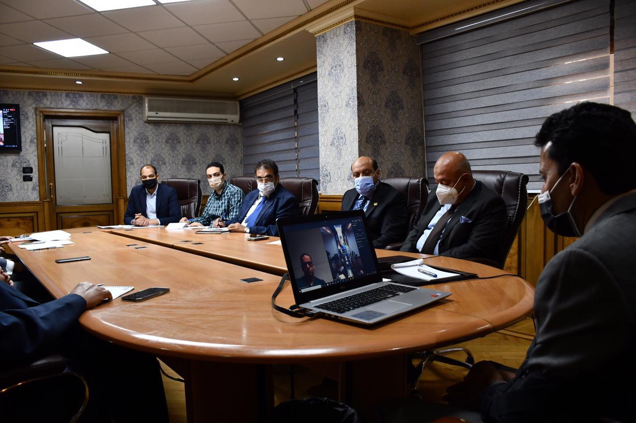 وزير الرياضة يلتقي بمجلس إدارة المنظمة المصرية لمكافحة المنشطات