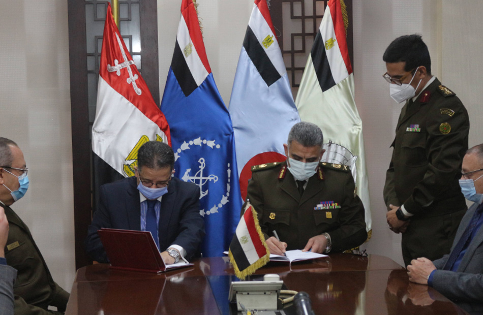 القوات المسلحة توقع بروتوكول تعاون مع جامعة الدلتا للعلوم والتكنولوجيا |صور