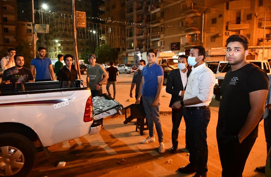 تكثيف حملات ضبط الشارع في جنوب القاهرة لمنع ارتفاع الإصابات بـفيروس كورونا