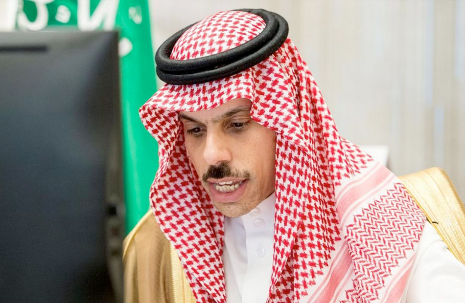 وزير الخارجية السعودي نتمسك بدولة فلسطينية على أراضي  وعاصمتها القدس الشرقية وفق المبادرة العربية