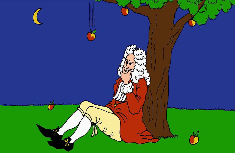 أثبتها البيروني قبله بـ700عام.. لعبة نيوتن وأسطورة التفاحة والجاذبية  الأرضية - بوابة الأهرام