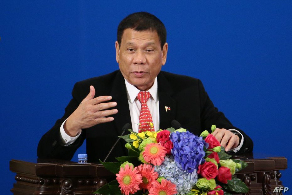 الرئيس الفلبيني يُجدد دعوته لإيجاد حل سلمي لنزاع بحر الصين الجنوبي