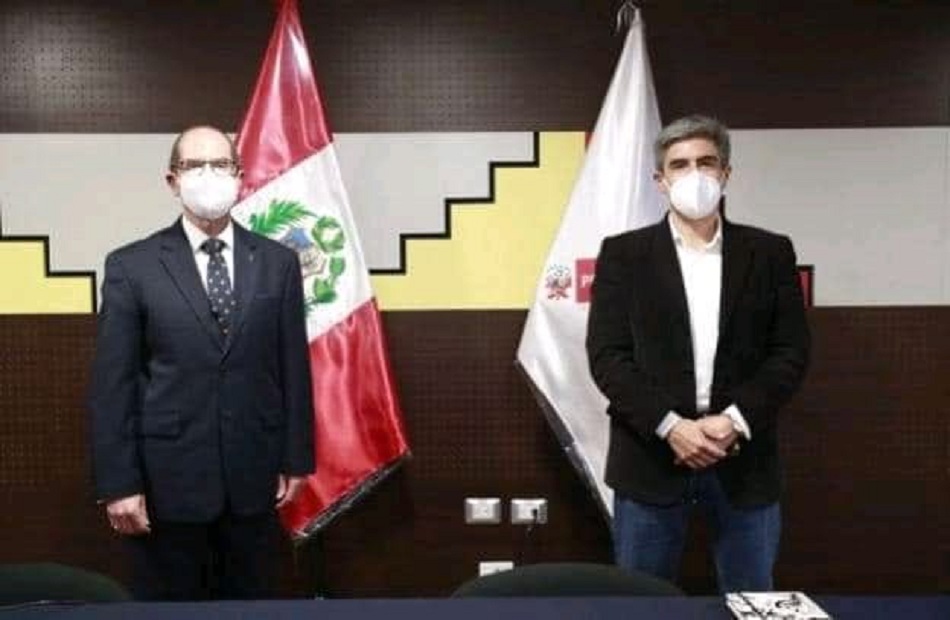 وزير الثقافة البيروفي يرحب باستعداد مصر للمشاركة في احتفالات البيرو بالمئوية الثانية لاستقلالها | صور