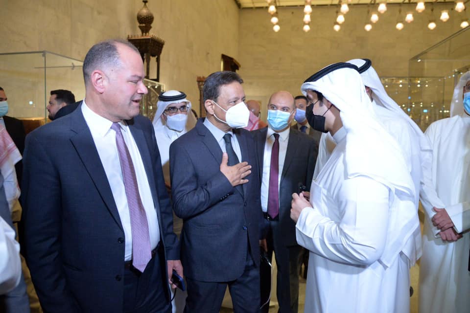وزراء الإعلام العرب في متحف الحضارة بدعوه من رئيس الأعلى للإعلام