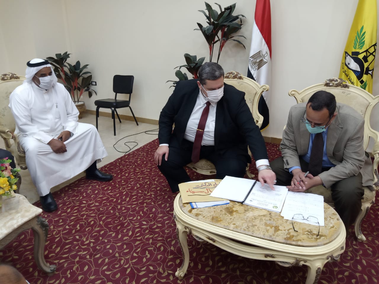 حافظ شمال سيناء يعتمد نتيجة الشهادة الإعدادية
