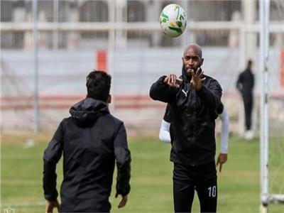 شيكابالا يشارك في مران الزمالك الجماعي 