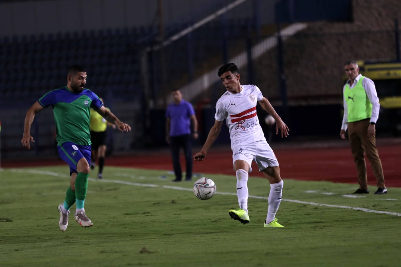 لقاء الزمالك ومصر المقاصة