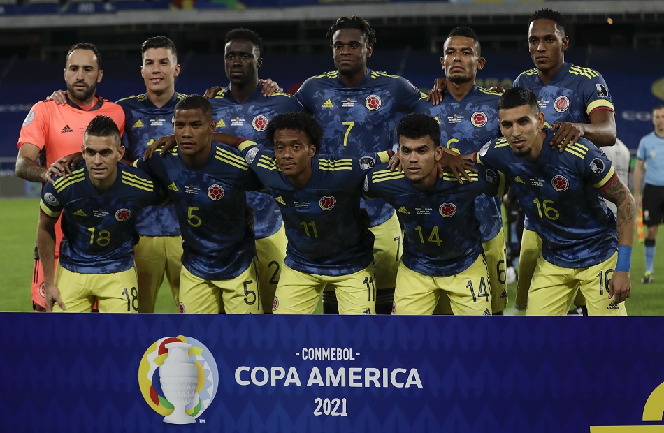 تشكيل منتخب كولومبيا أمام البرازيل في كوبا أمريكا
