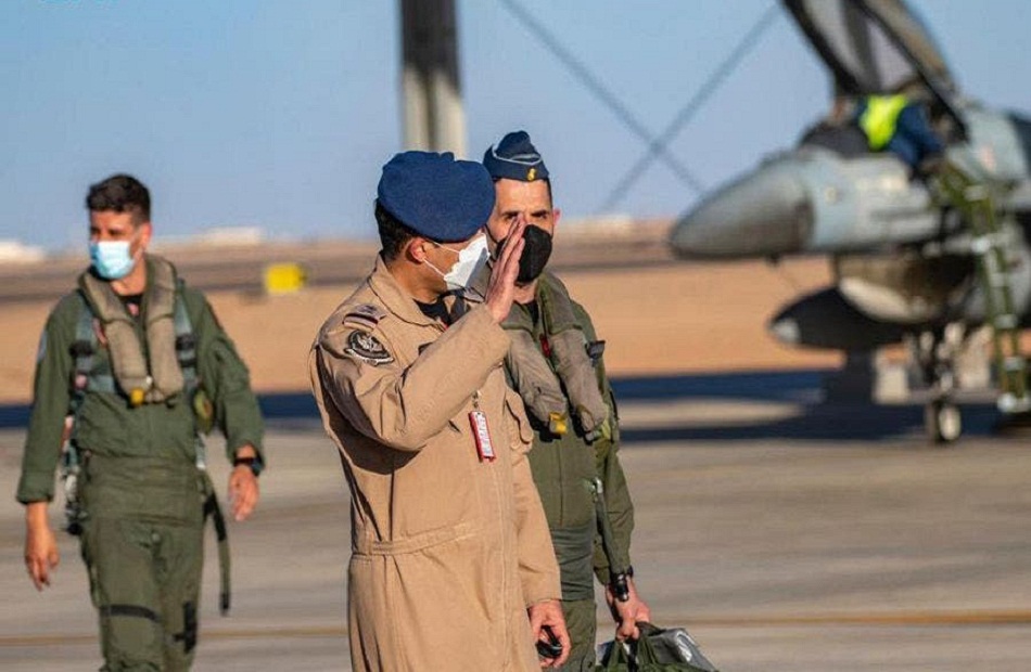 اختتام مناورات «عين الصقر  بين القوات الجوية السعودية واليونانية