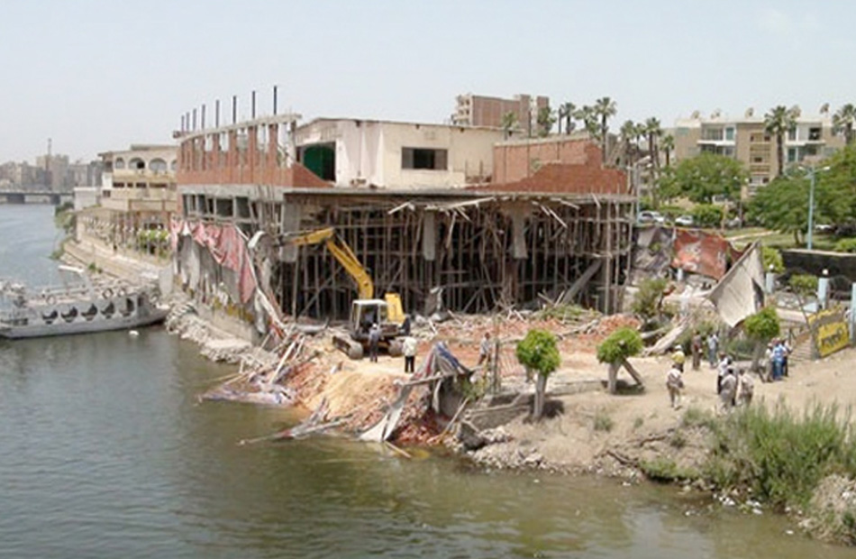 وزارة الري إزالة  تعديات على نهر النيل في  محافظات