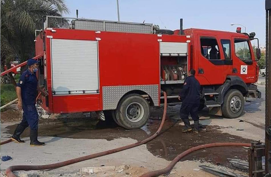 السيطرة على حريق كنيسة أبوسيفين بالجيزة وبدء عمليات التبريد لضمان عدم اشتعال النيران مجددًا