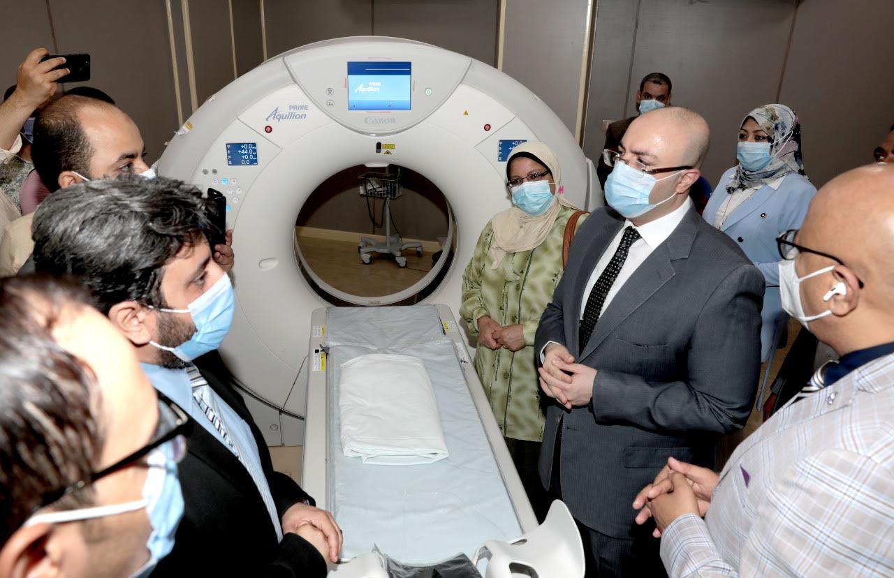 افتتاح وحدة قسطرة القلب بمستشفى التأمين الصحي في بني سويف | صور 