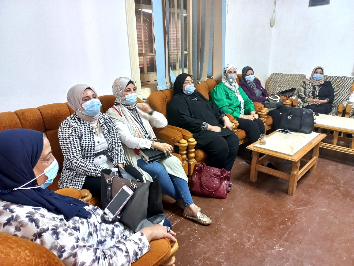 المجلس القومي للمرأة بكفر الشيخ خلال الاجتماع