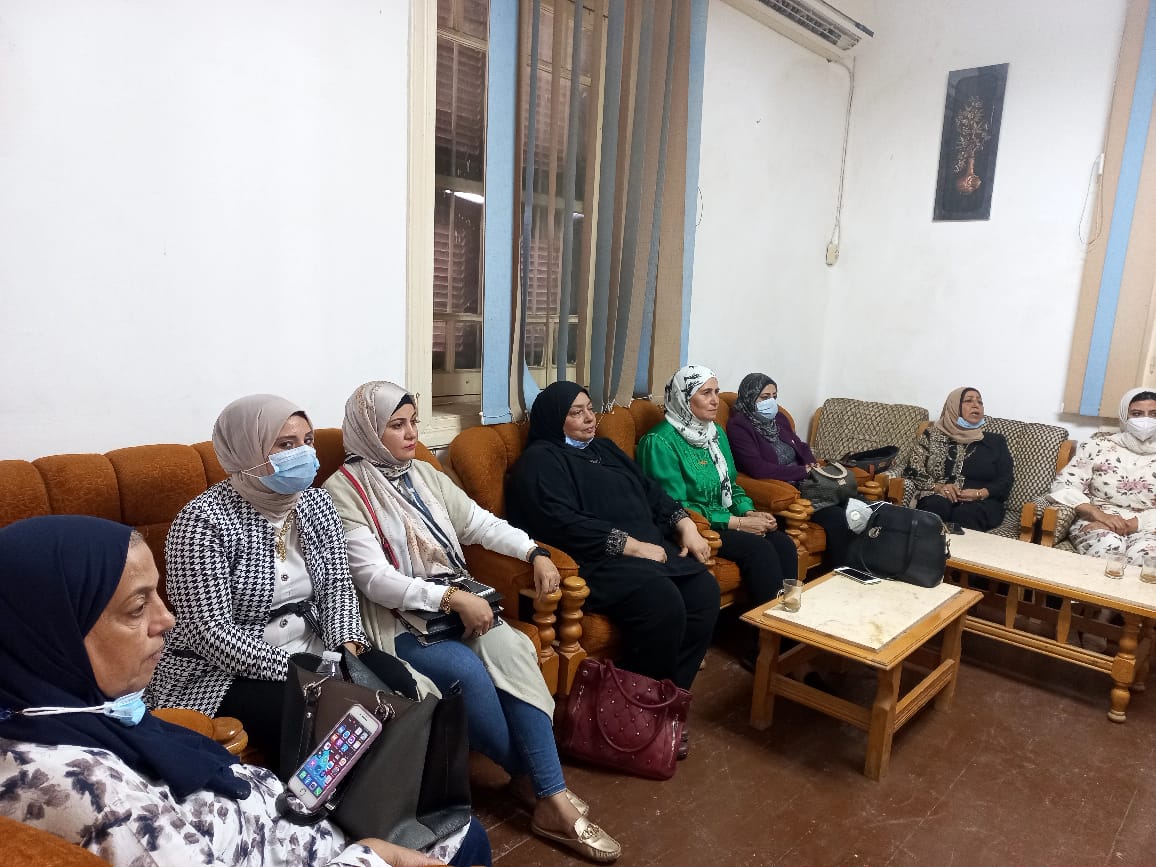 المجلس القومي للمرأة بكفر الشيخ خلال الاجتماع