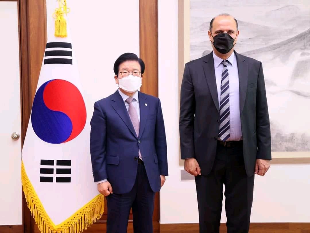 رئيس البرلمان الكوري يرحب بالزخم الذي تشهده العلاقات المصرية  الكورية | صور