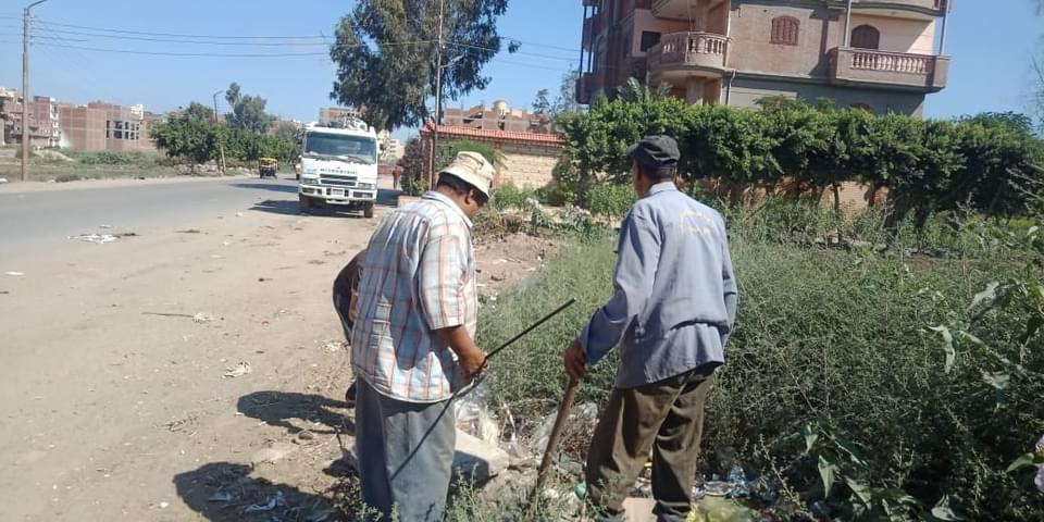 رفع كفاءة خطوط الصرف الصحي في كفر الشيخ 