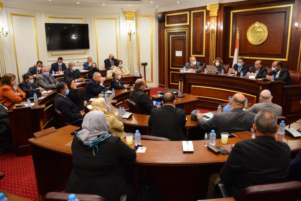 اللواء محمود شعراوي وزير التنمية المحلية بمجلس الشيوخ