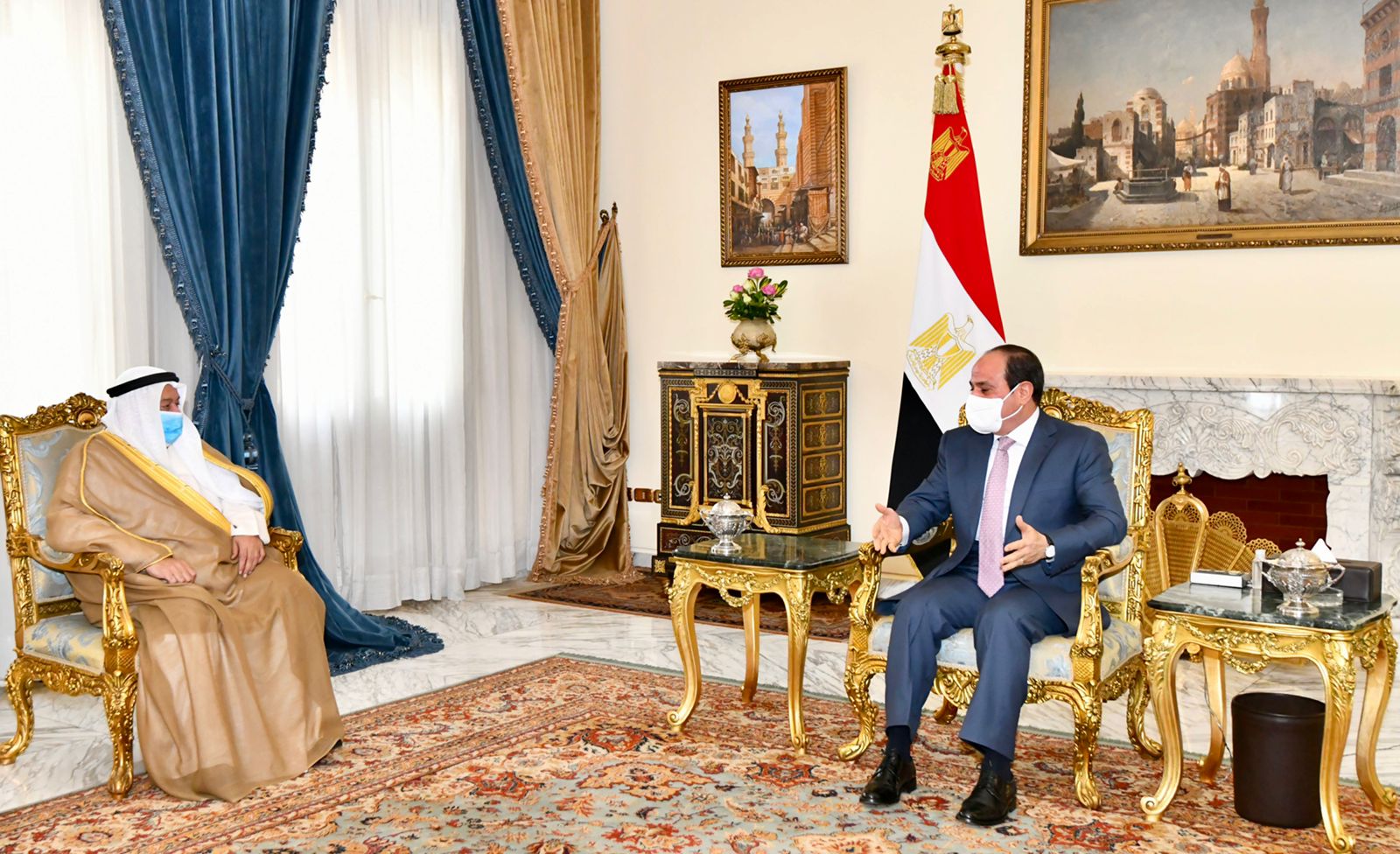 الرئيس السيسي يؤكد دعم مصر الكامل لأمن واستقرار الكويت - بوابة الأهرام