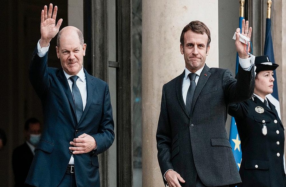 المستشار الألماني يلتقي الرئيس الفرنسي الثلاثاء المقبل في برلين