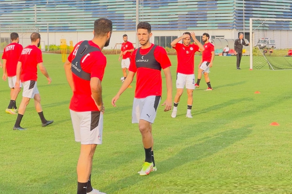 أحمد فتوح يعود لتدريبات منتخب مصر الجماعية قبل مواجهة كوت ديفوار