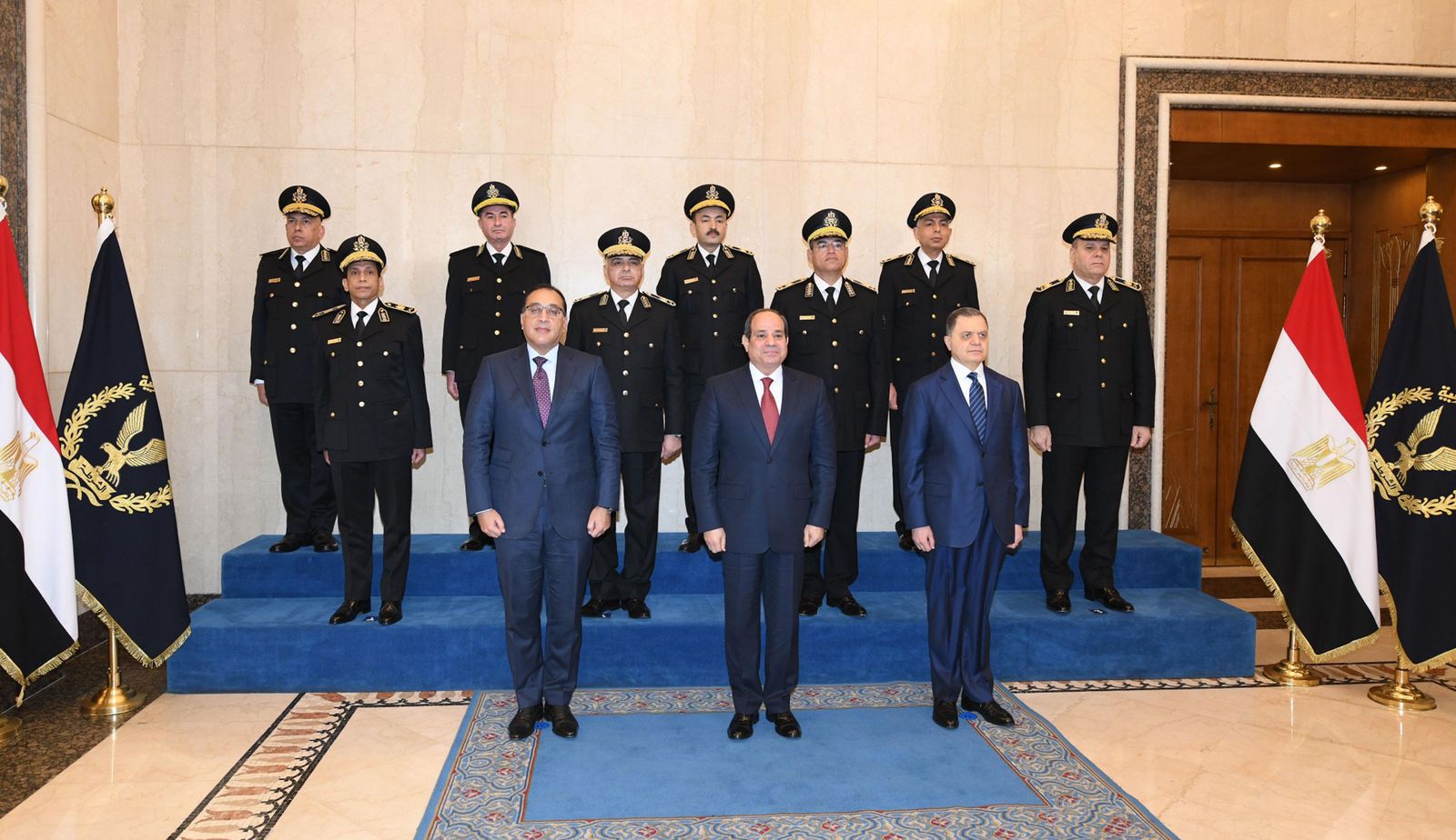 المتحدث الرئاسي ينشر صور حضور الرئيس السيسي احتفالية عيد الشرطة الـ 