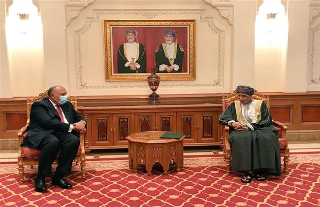  وزير الخارجية يسلم سلطان عمان رسالة من الرئيس السيسي |صور